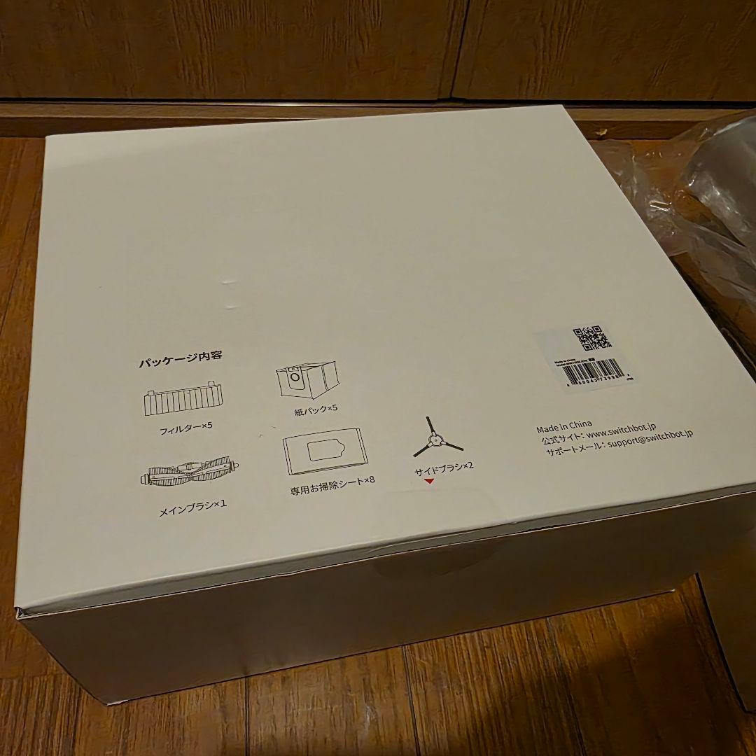 【専用一年分アクセサリー付属版】 スイッチボット ロボット掃除機K10+