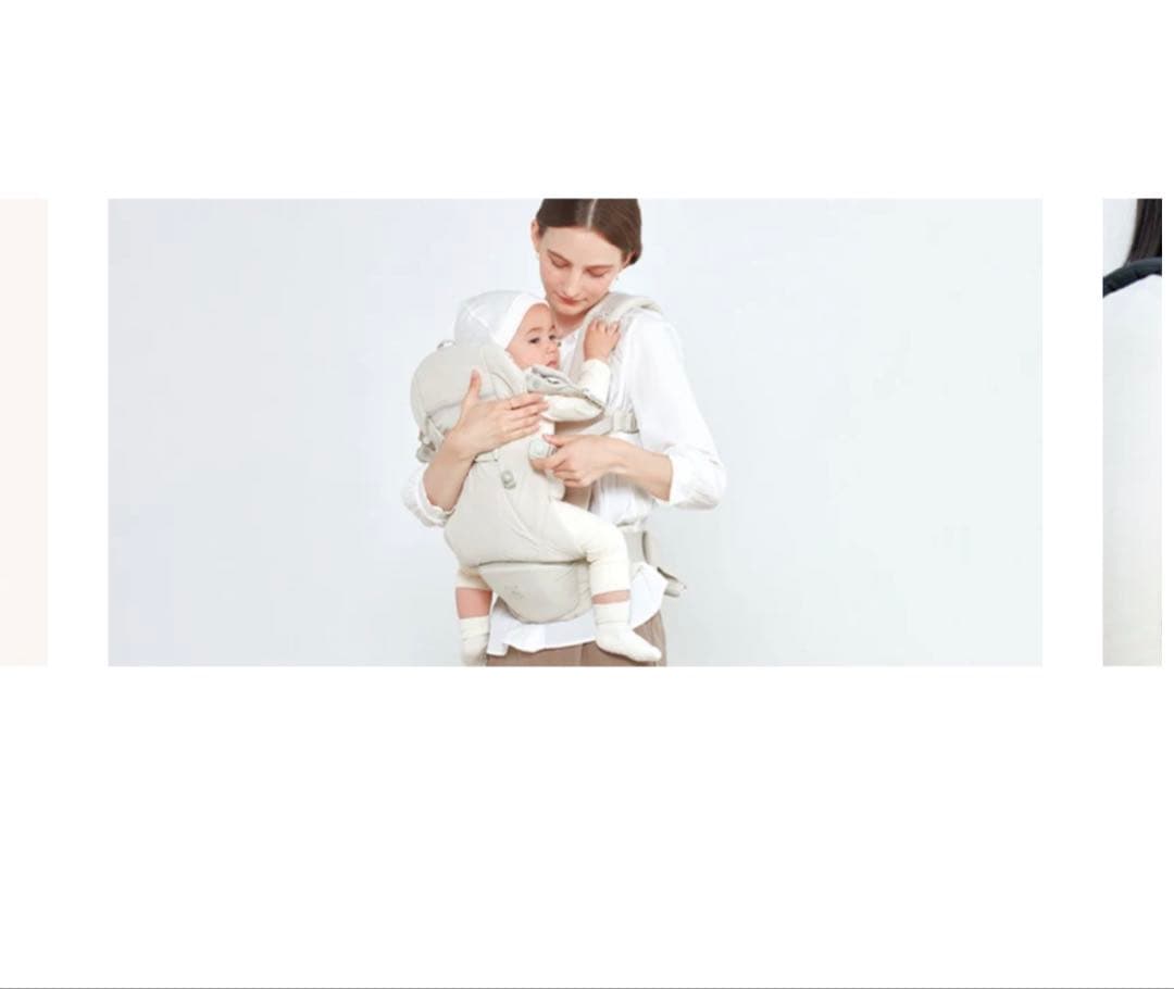 pepe【美品】ベビーキャリアオン　ピトレスク×ユナイテッドアローブラック