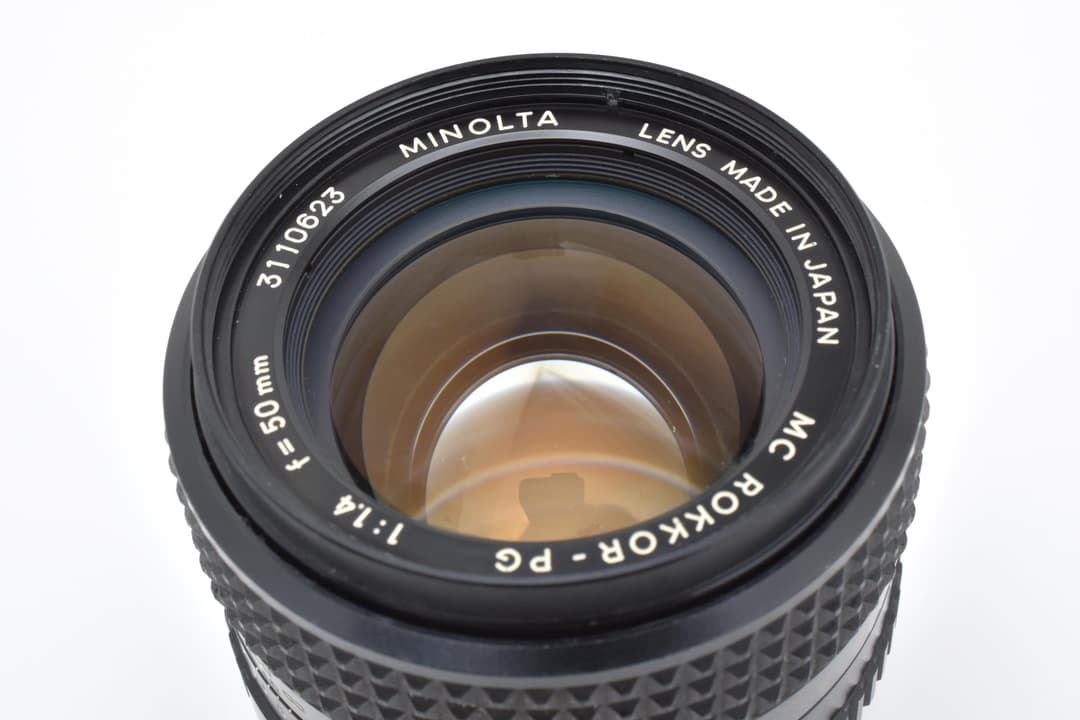 美品 Minolta MC ROKKOR-PG 50mm F1.4 #9758