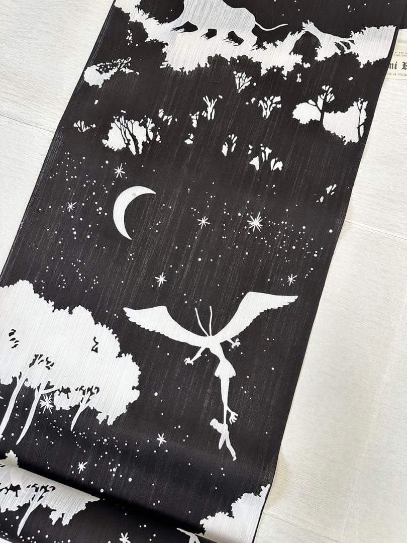 さわさん専用　Rumirock ルミロック　浴衣　反物　デビルマン