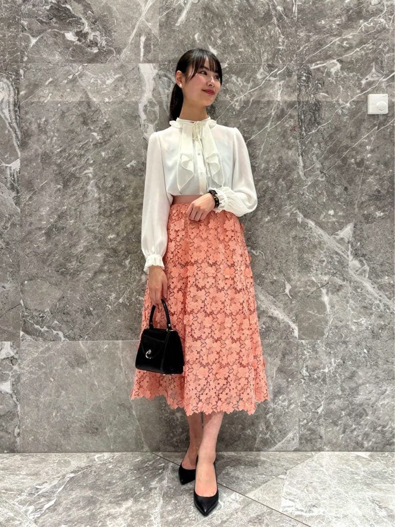 【25SS✨】ルルウィルビー　フリル　リボンタイ　ブラウス　アルアバイル　アナイ