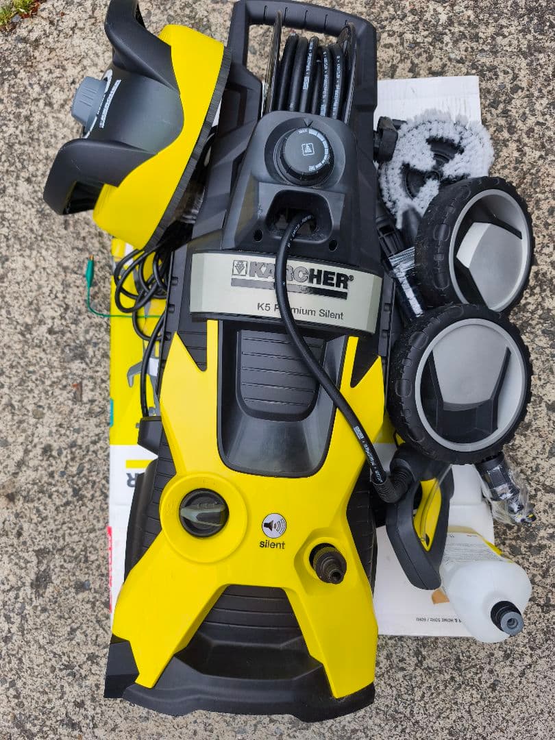 ケルヒャーK5 プレミアムサイレント カー＆ホームキット50Hz（ジャンク）