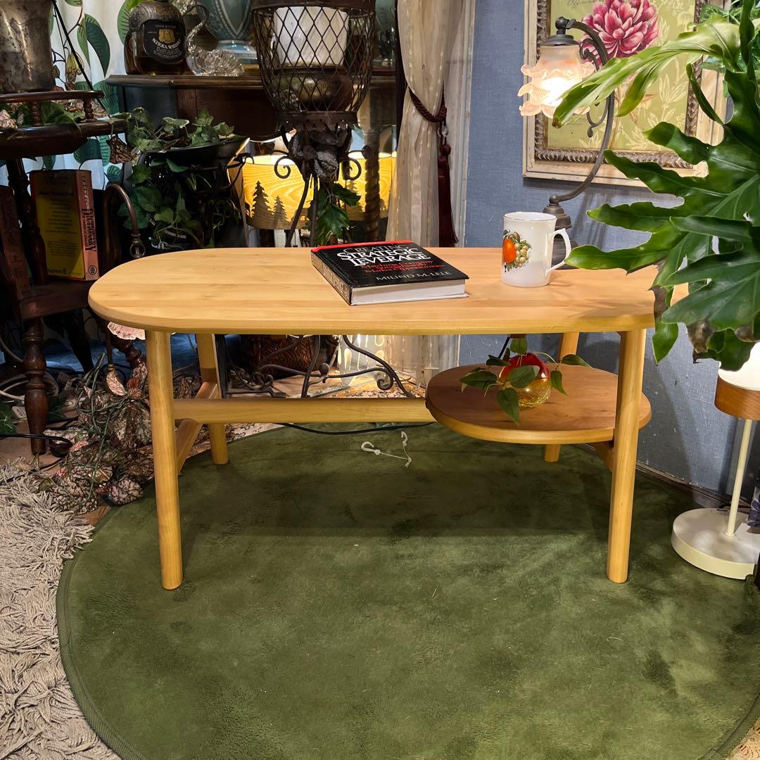 Sale アルダー　ソリッド　リビングテーブル　センターテーブル