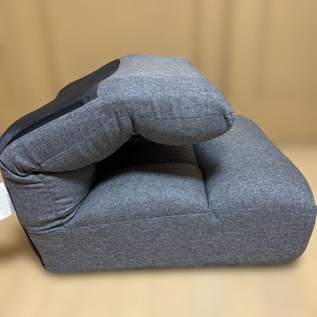 グレー リクライニングソファ 一人掛け座椅子