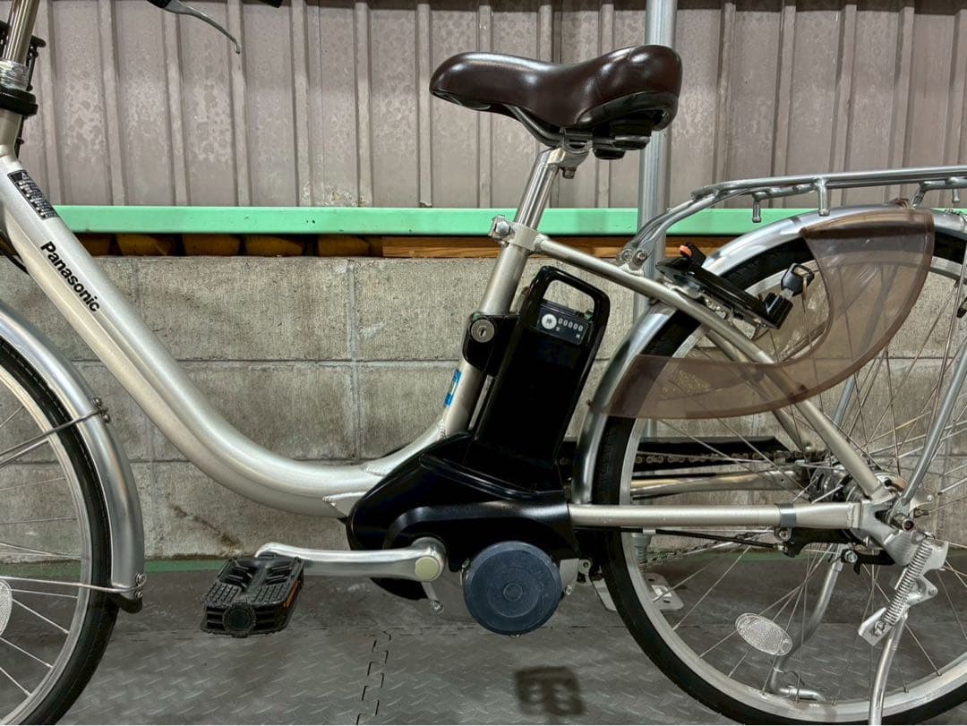 №3707 電動自転車 パナソニック　ビビL 24インチ ゴールド