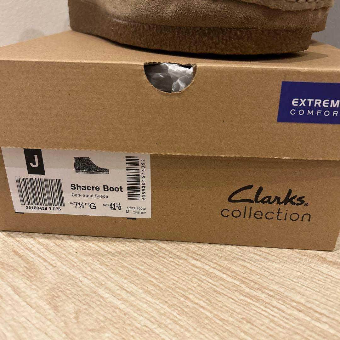 Clarks Shacre Boot UK7.5 新品
