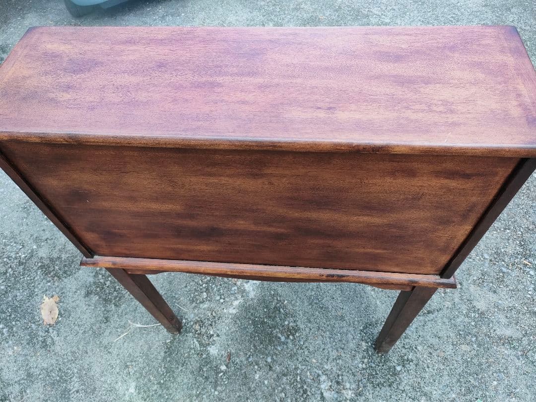 限定値下げ！アンティーク　ビンテージ　ライティングビューローデスク　猫足