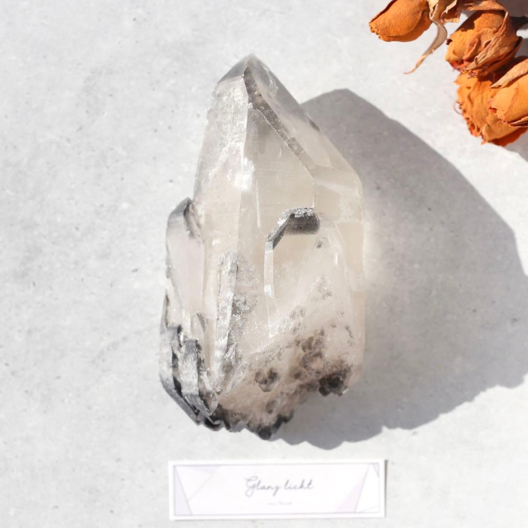 希少！ブラックレムリアンシード 天然石 水晶 鉱物 クォーツ セルフヒールド