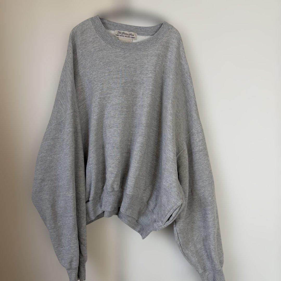 THE SHISHIKUI Brushed Crew ヘザーグレー L シシクイ