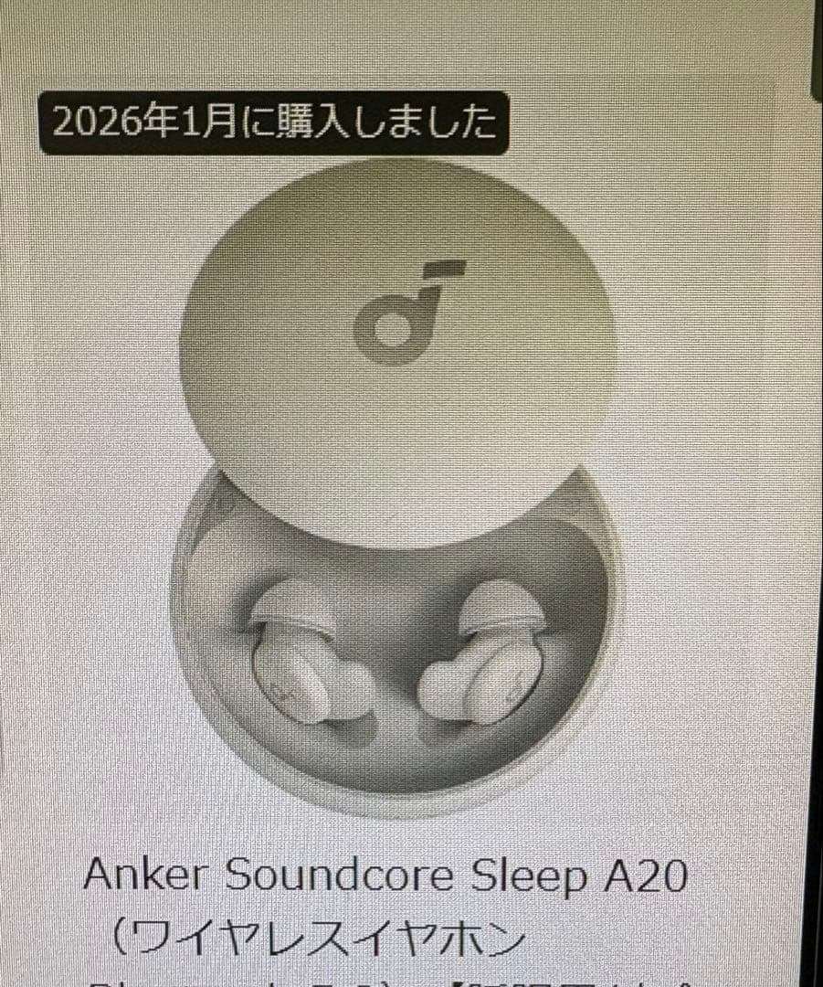 イヤホン ANKER Sleep A20 Bluetooth
