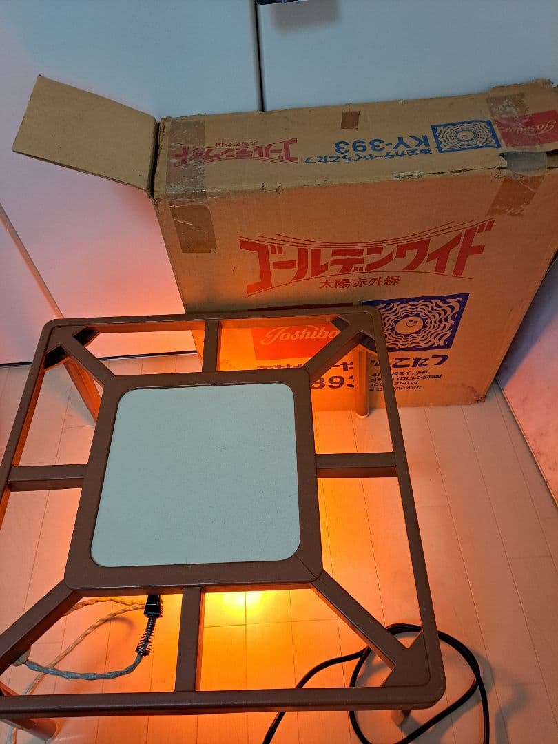 昭和レトロポップ　東芝やぐらこたつ