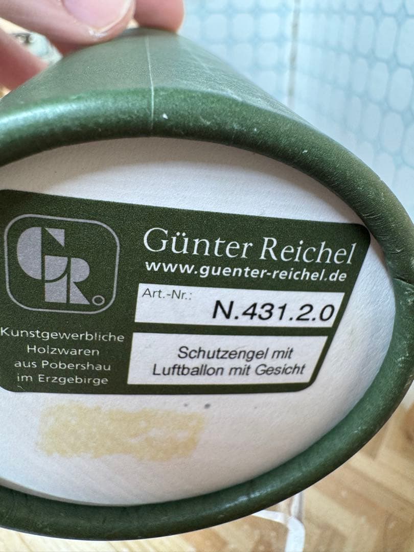 ドイツ　ギュンターライヒェル　バルーン　風船　天使
