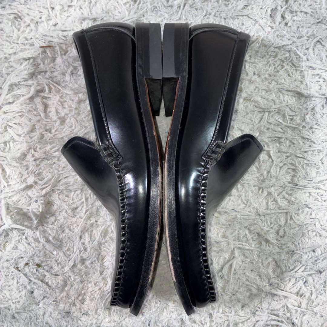 極美品 REGAL コブラヴァンプ ガラスレザー 43VR 26 ローファー