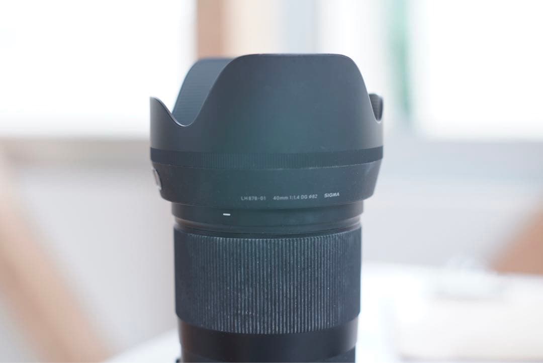 狐*き様 SIGMA 40mm F1.4 DG HSM Art sony E