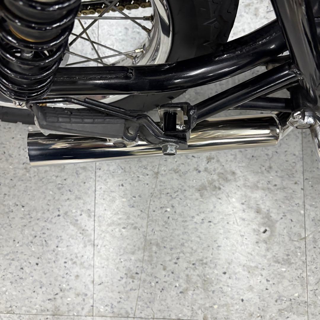 ワンオフYAMAHA sr400ヨシムラ風ショート菅フルエキステンレス