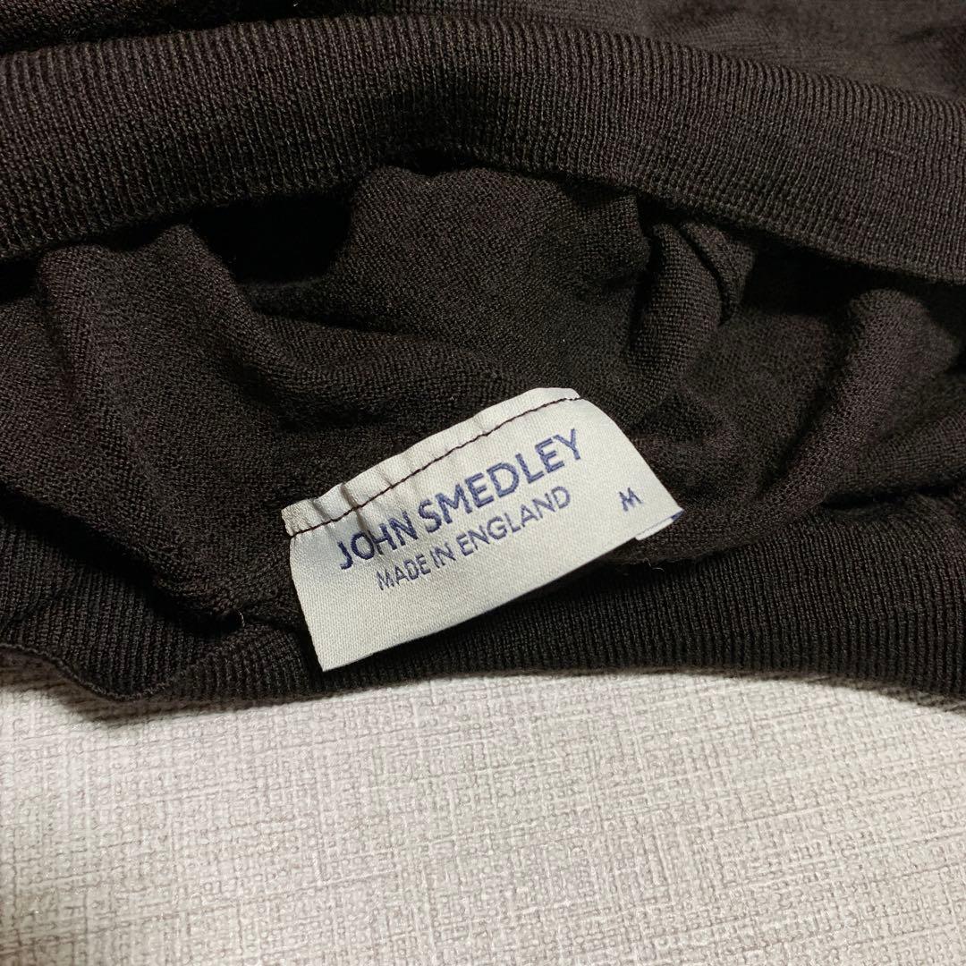 【メリノエクストラファイン】JOHN SMEDLEY　長袖タートルネックニット