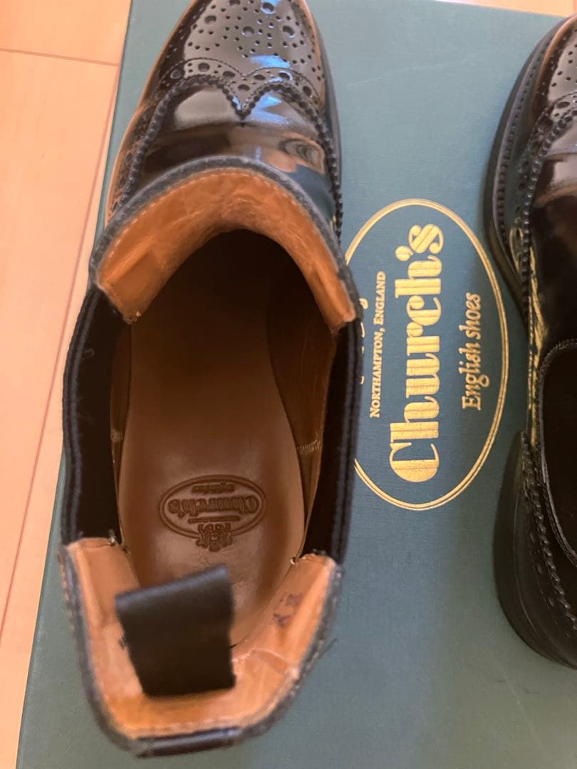 Church's チャーチ　サイドゴアブーツ　ブラック　36