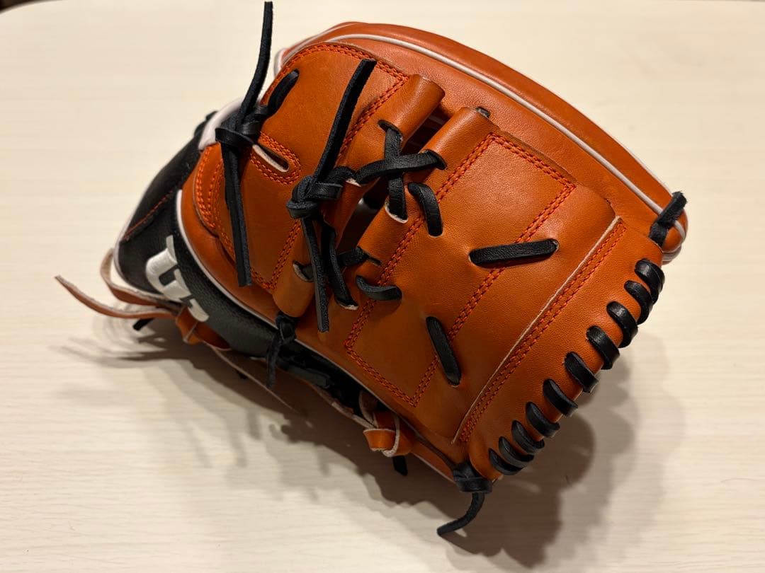 WILSON 軟式オーダーグラブ D1型 横型 湯もみ型付け済み 大谷風 投手用