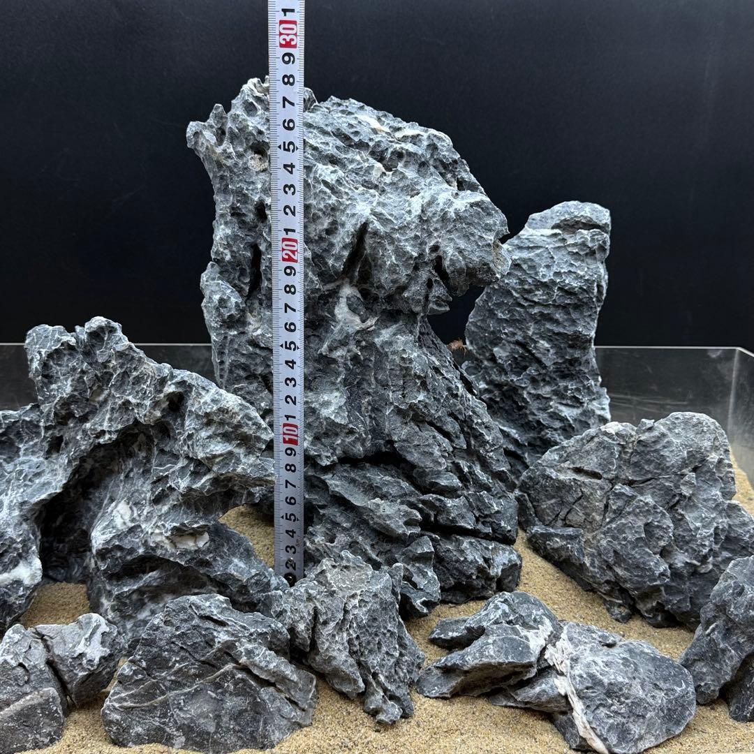 MSS-7020 青龍石13キロセット 酸処理済み龍王石　竜王石　アクアリウム