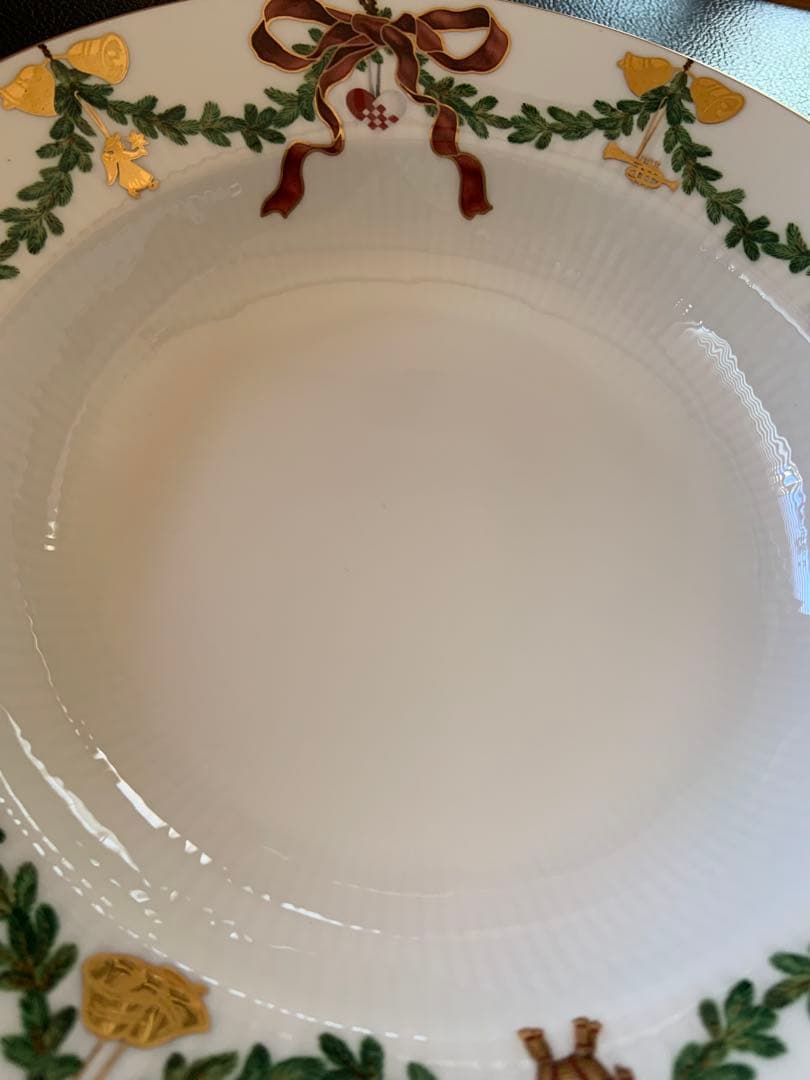 ロイヤルコペンハーゲン　スターフルーテッド ディーププレート 4枚　24センチ