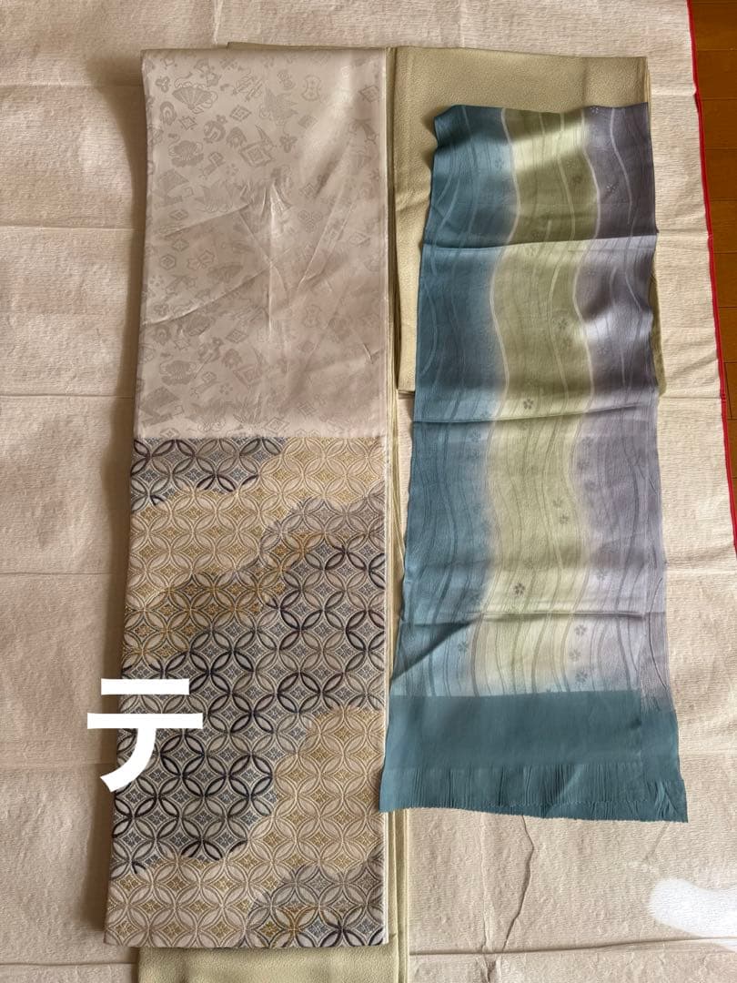 唐織　七宝繋ぎ　フォーマル袋帯　帯揚げセット　卒業式　入学式　結婚式