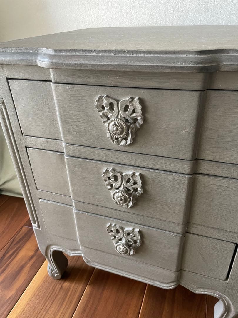 フレンチスタイル グレー チェスト ブランドジュリエオリジナル