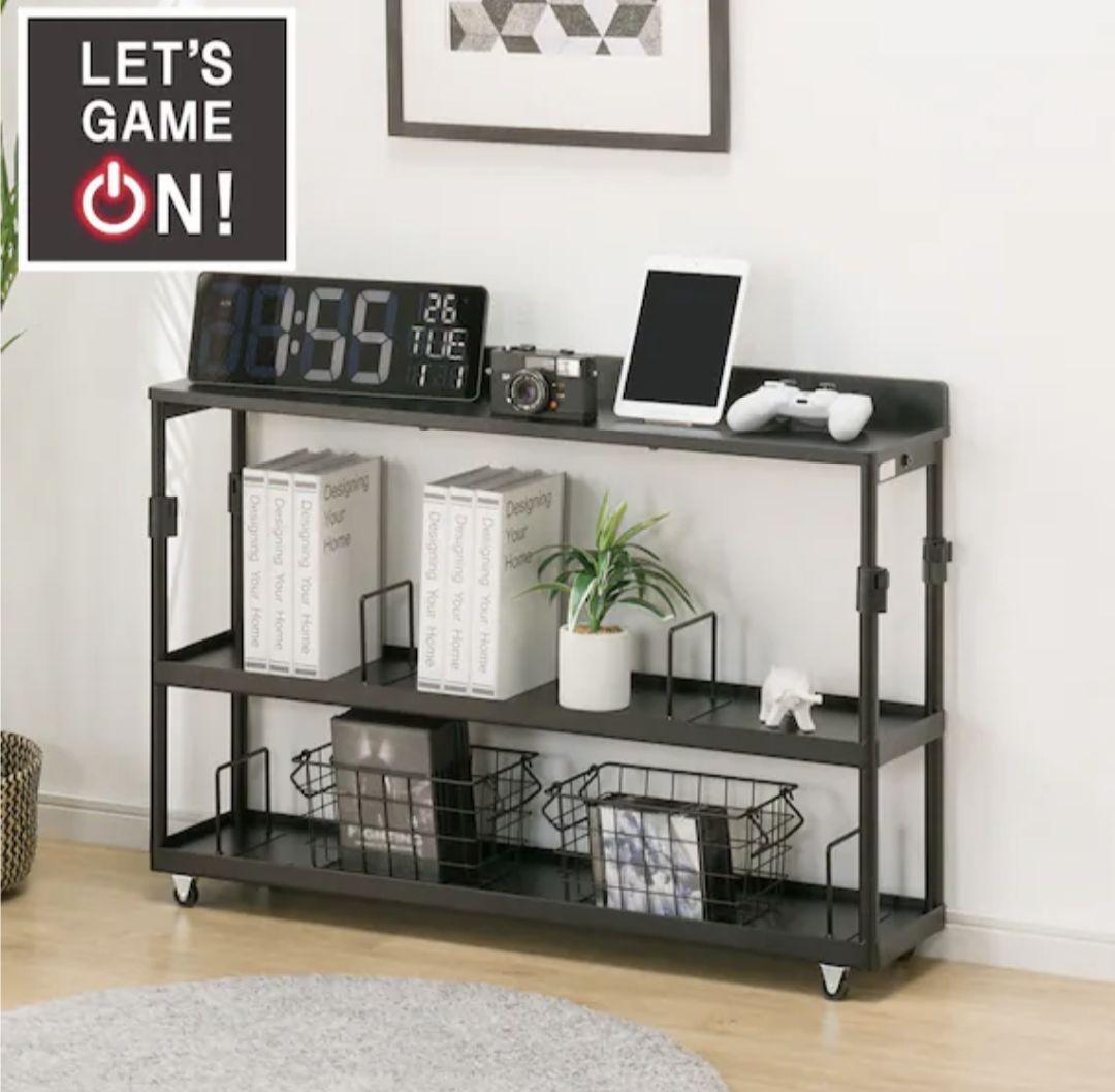 ニトリ ゲーミング キャスター付き 昇降 ヘッドボードラック