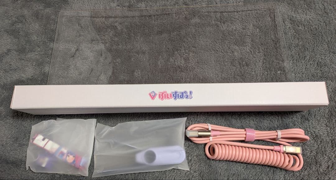 VSPO! GEAR ゲーミングキーボード 紫宮るなEdition