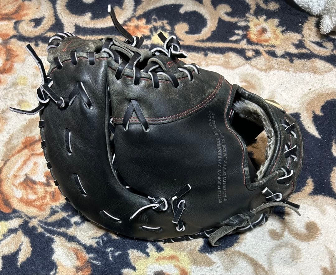 ミズノ　グローバルエリート　軟式　ファーストミット　各種メンテナンス済み