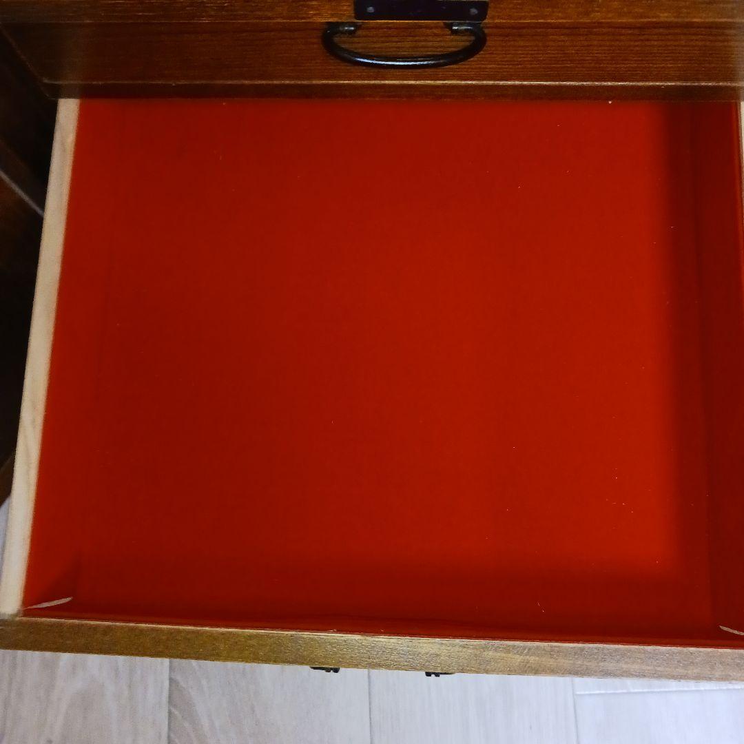 希少 箪笥 裁縫箱 木箱 からくり 隠し有り 古道具 和ダンス レトロ