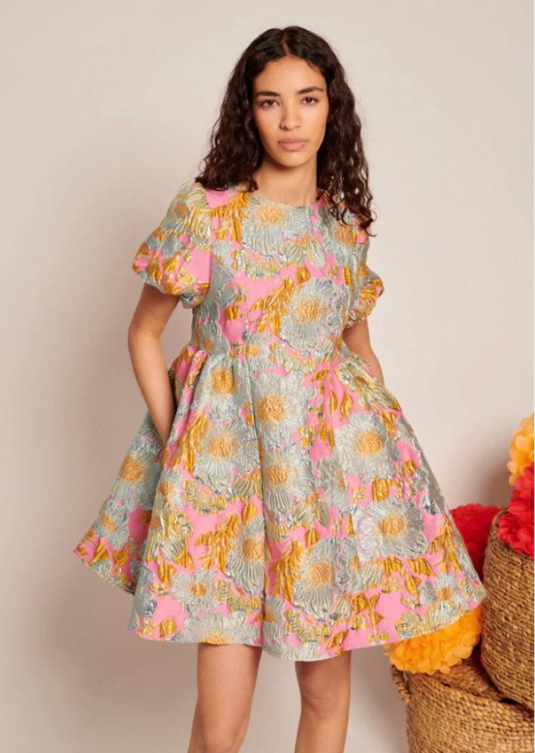 ワンピース sister jane Alegria Jacquard mini Dress