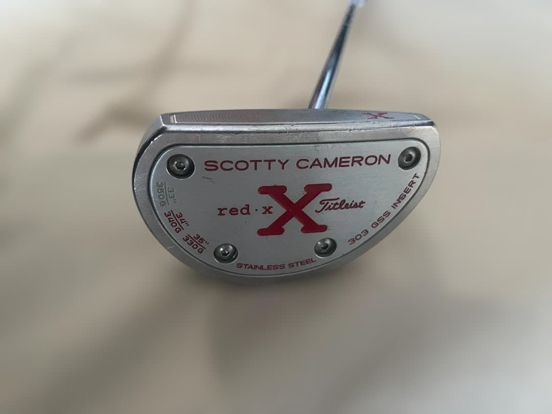 スコッティキャメロン red X 　センターシャフト　パター