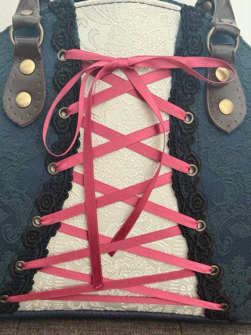 リンブッソル様　コルセットバルドゥリバッグ　白菜堂様バックチャーム