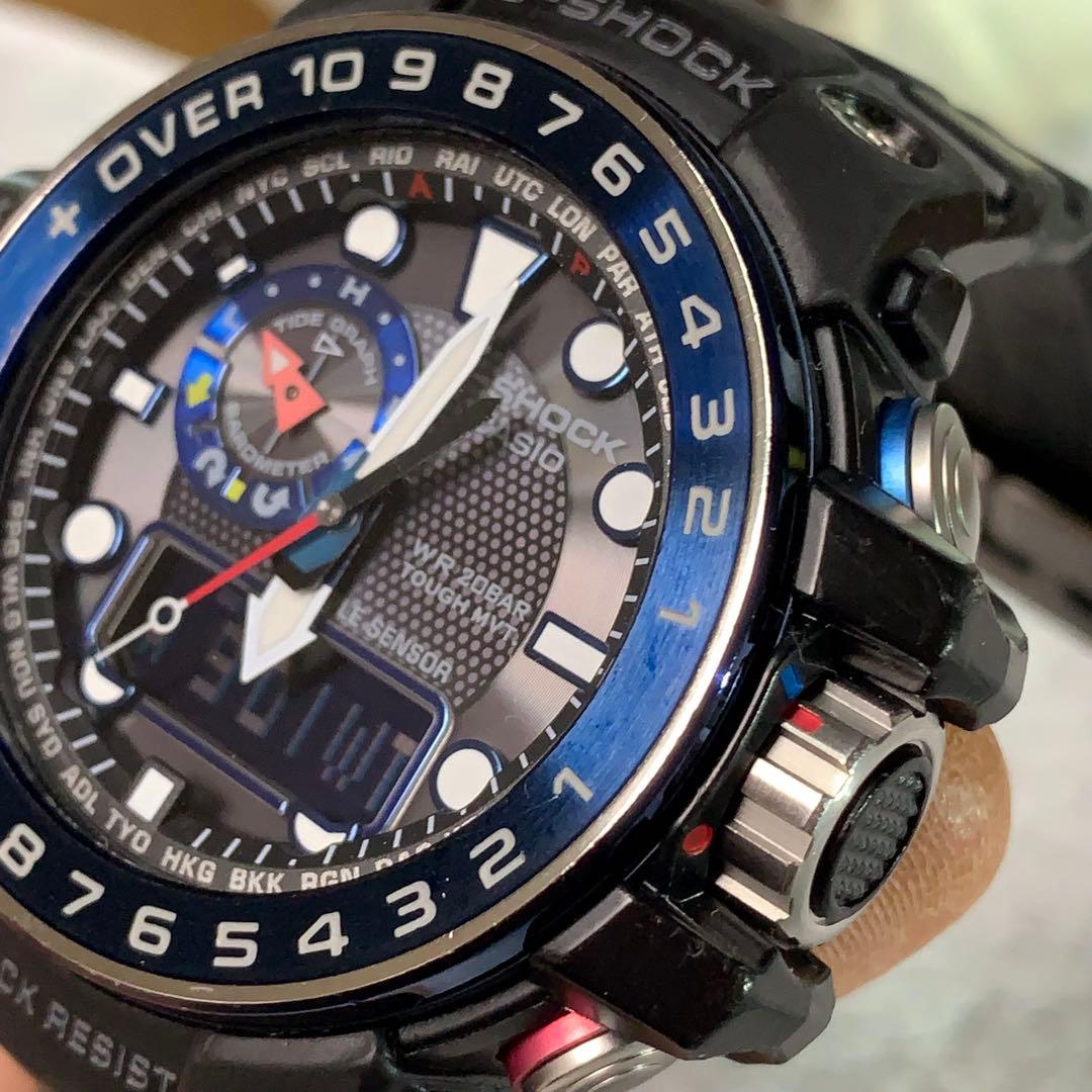 時計 CASIO G-SHOCK GWN-1000B Marine Blue