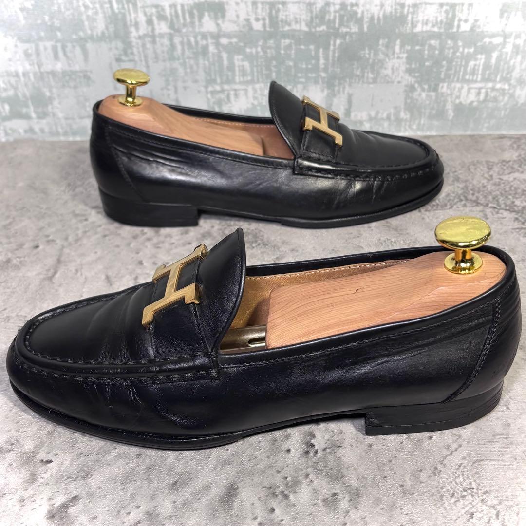 【うにこ！】HERMES エルメス コンスタンス レザー ローファー 36