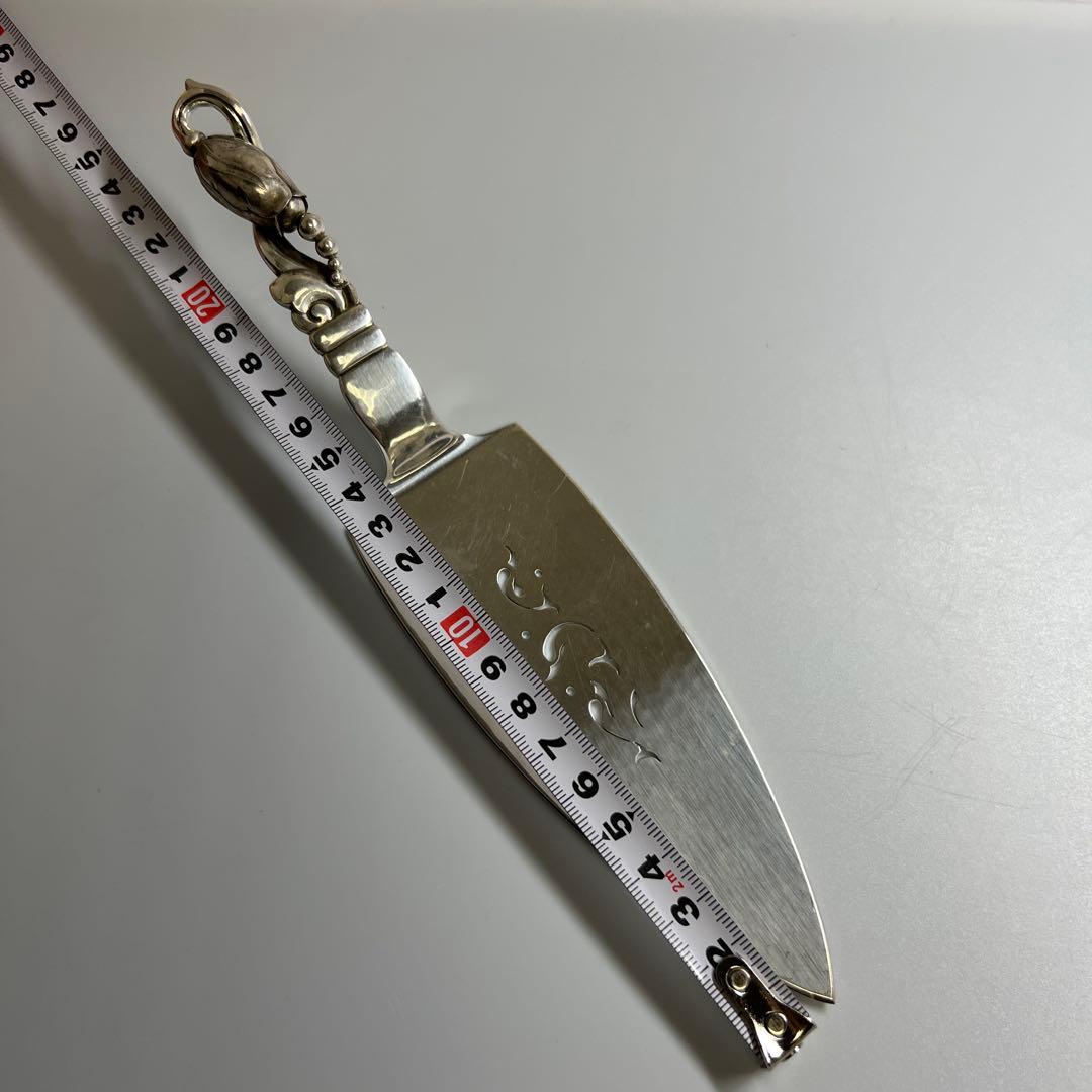 ジョージジェンセン　激レア　ブロッサムsterling925Fish Slice