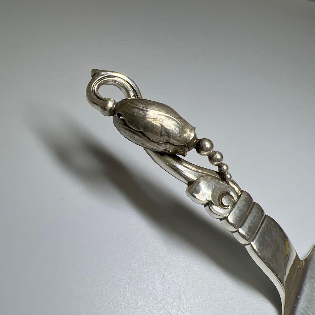 ジョージジェンセン　激レア　ブロッサムsterling925Fish Slice