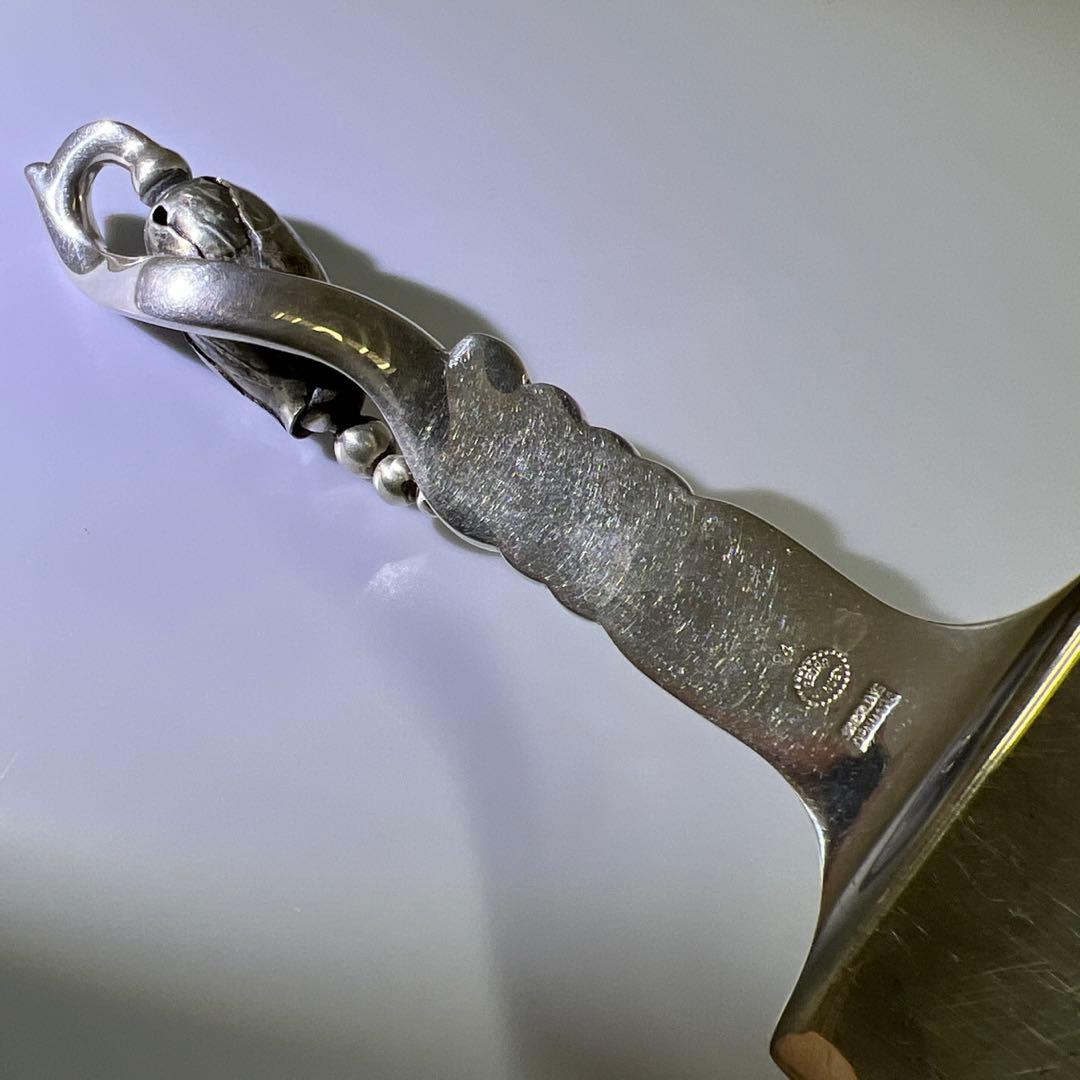 ジョージジェンセン　激レア　ブロッサムsterling925Fish Slice