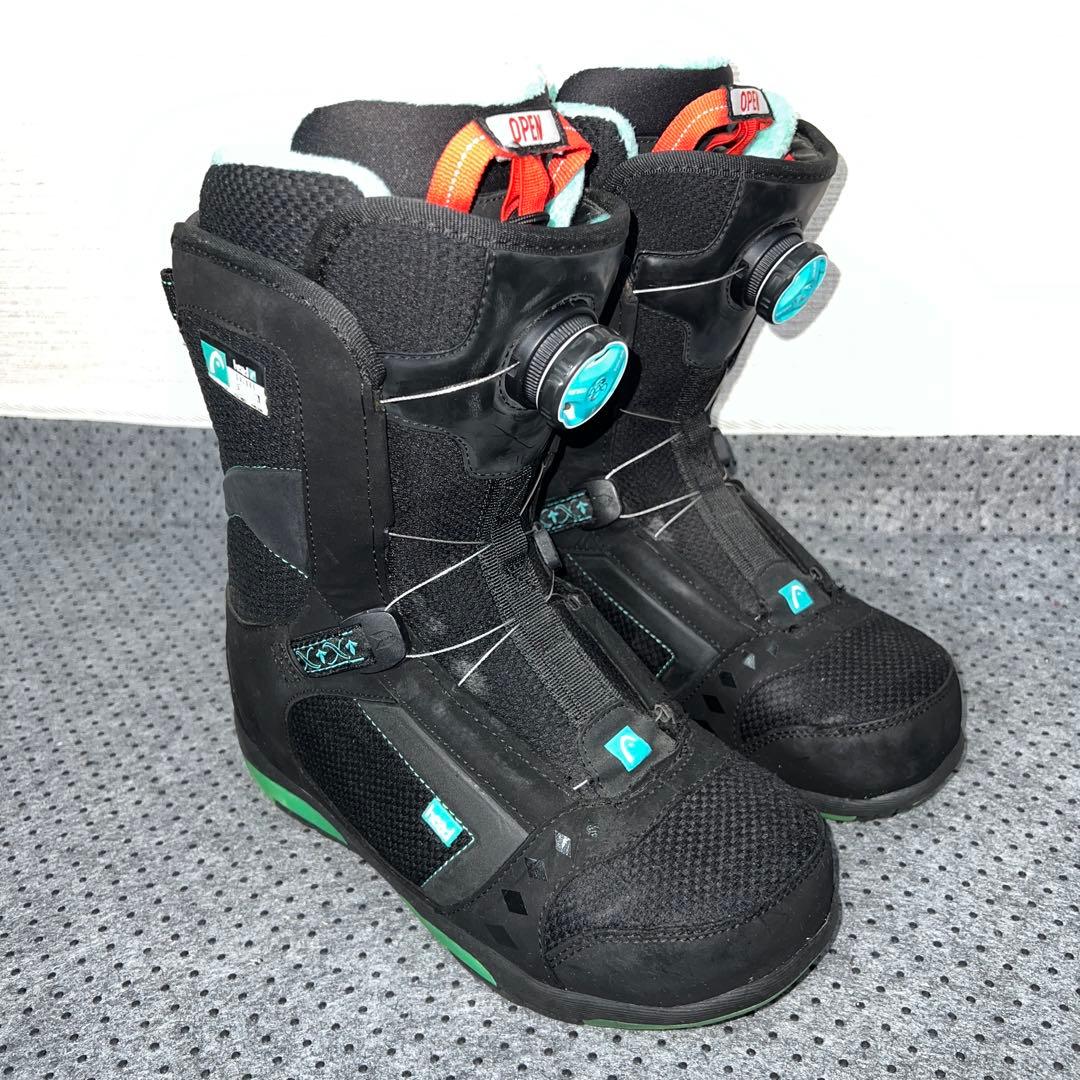 7-８回使用 24cm head GALORE BOA スノーボードブーツ