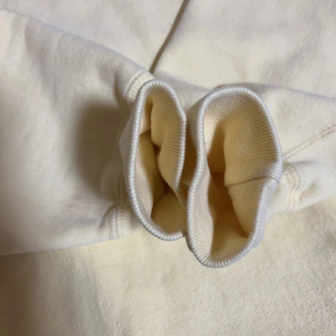 90s champion リバースウィーブ　完全目無し　レモンイエロー　XL