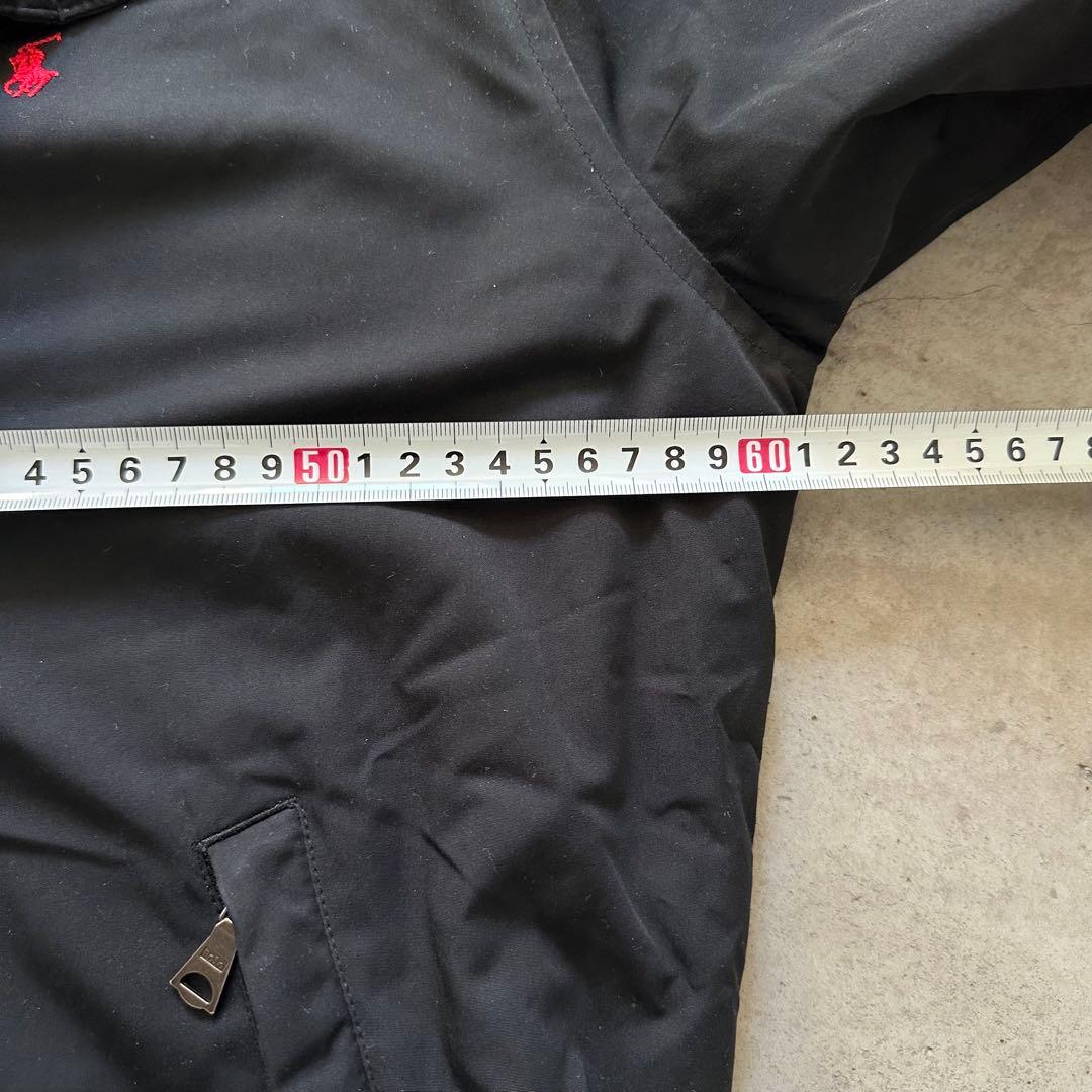 K*T様 90s ラルフローレン ウォームアップジャケット ブラック 裏フリース