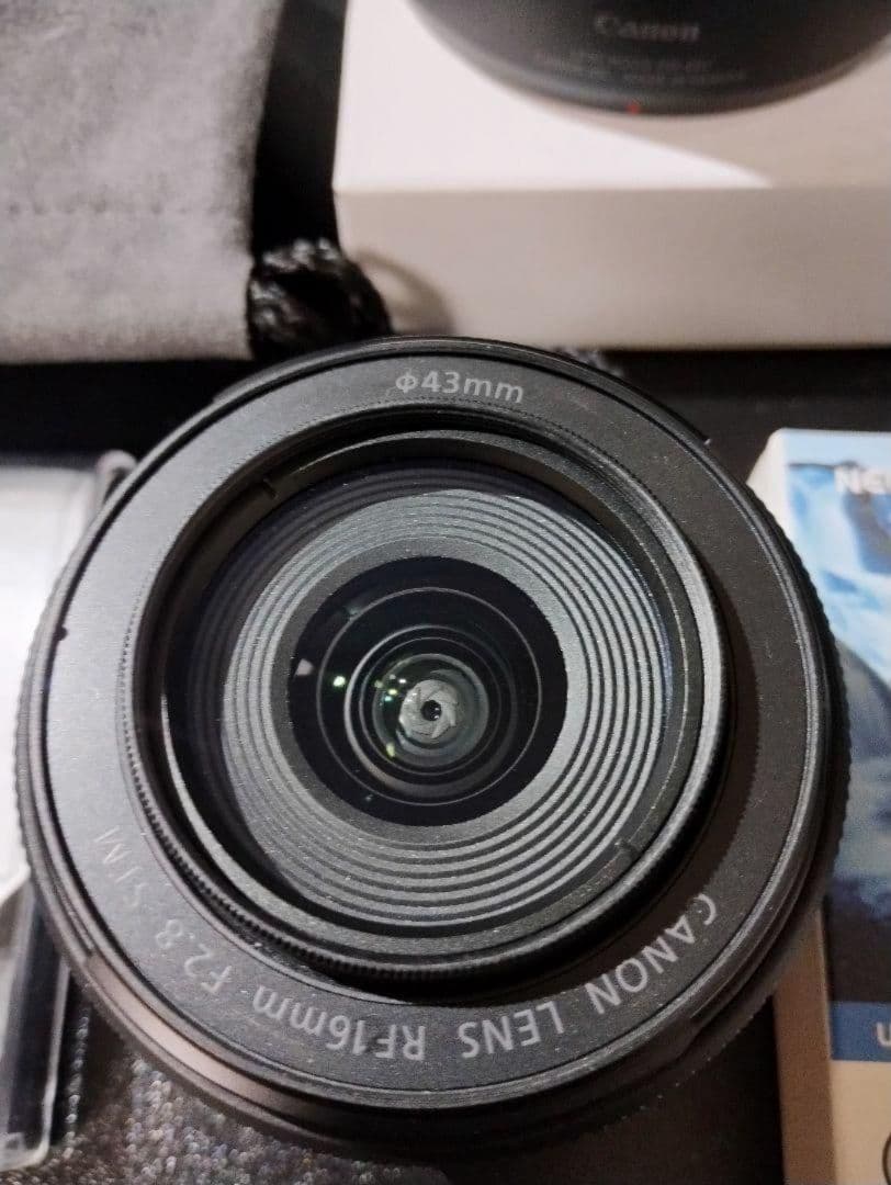 【美品・おまけ付き】Canon RF 16mm F2.8 STM+フィルター