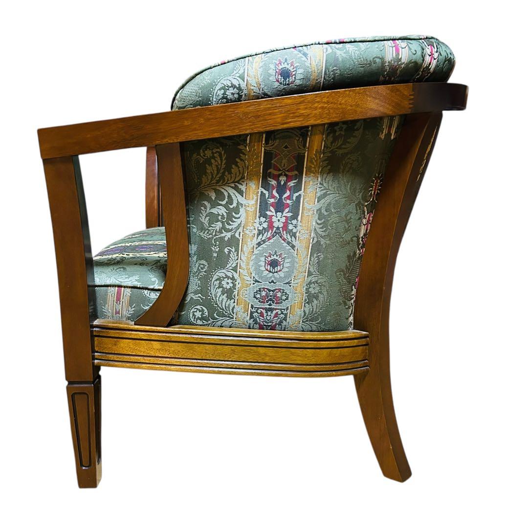 極美品 マルニ木工 地中海ロイヤル シャルル アームチェア 31万 1人掛け ②