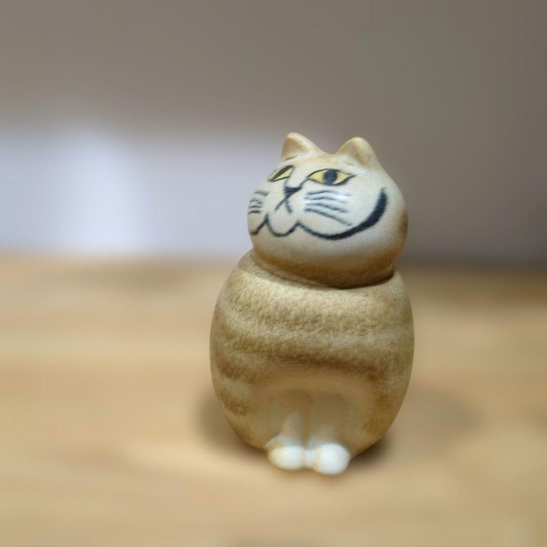 リサラーソン　ミア　ネコ　スモール　置物　美品①