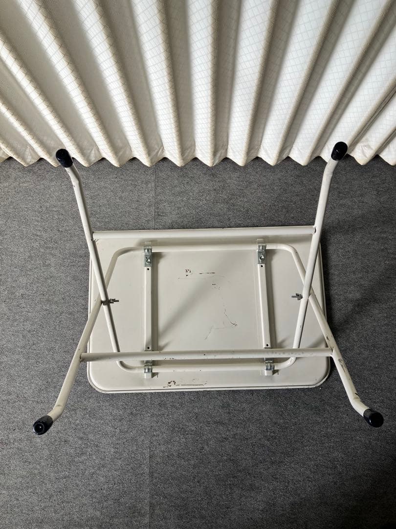 アイアンサイドテーブル　縫製ワゴン　アンティーク