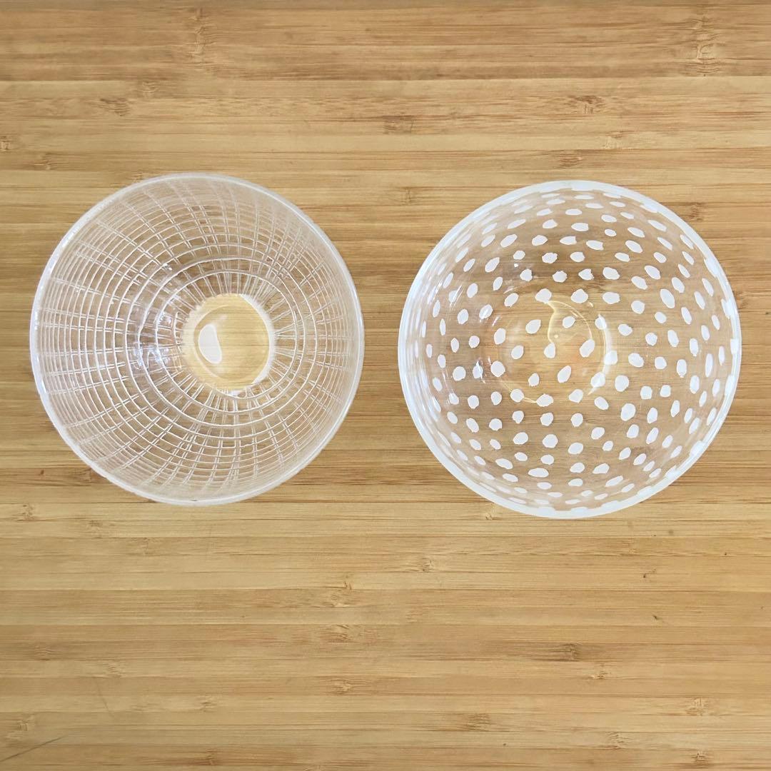 辻和美さん　テンテン＆ミゾレ　鉢　ボウル　2点セット