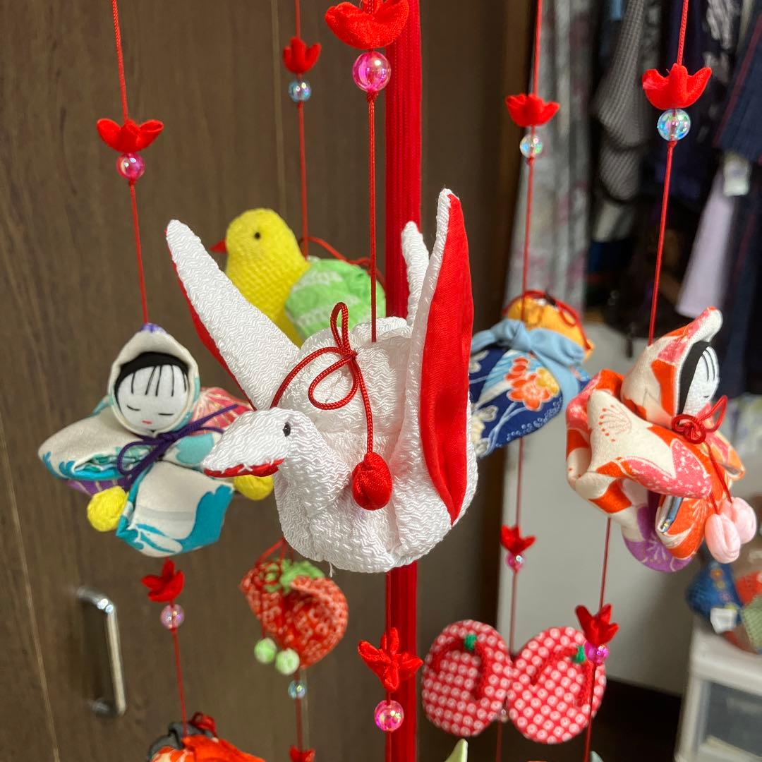 新作　105 さげもん吊るし飾り　初節句吊るし雛