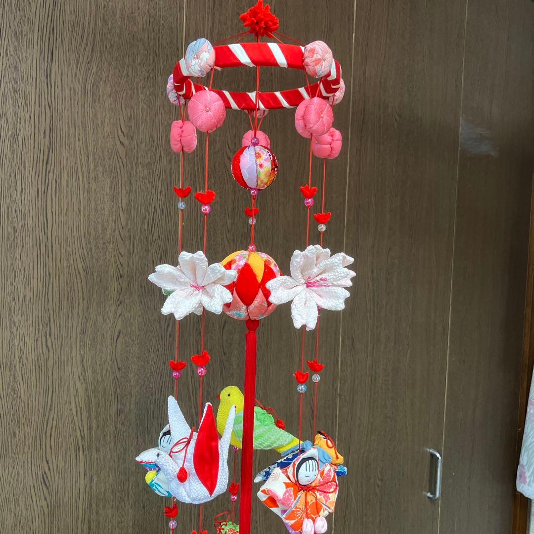 新作　105 さげもん吊るし飾り　初節句吊るし雛