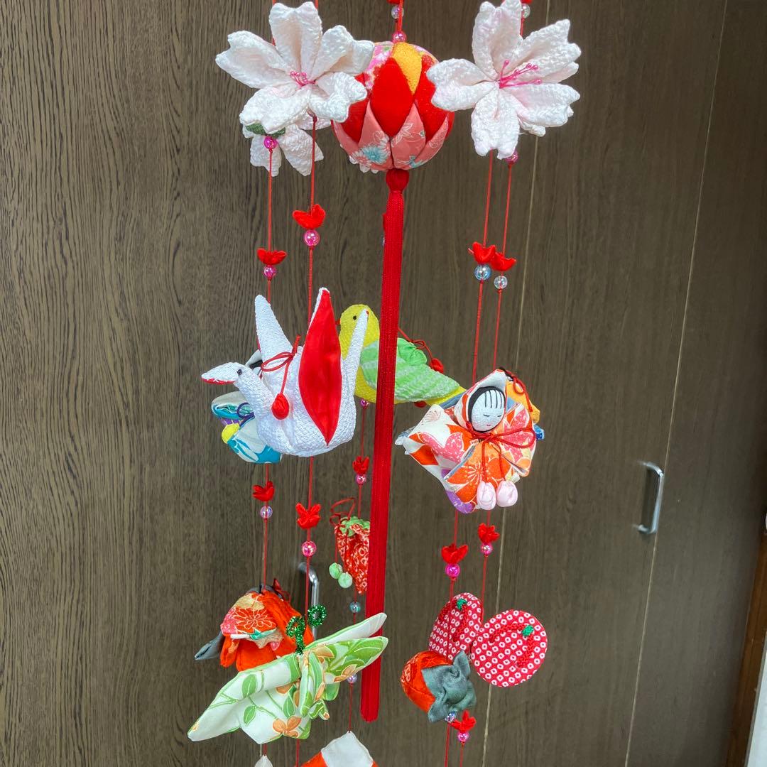 新作　105 さげもん吊るし飾り　初節句吊るし雛