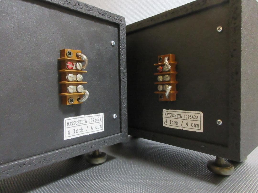 ★ハンドメイド・スピーカー（自作）★MATSUSHITA◇10cm / 4Ω
